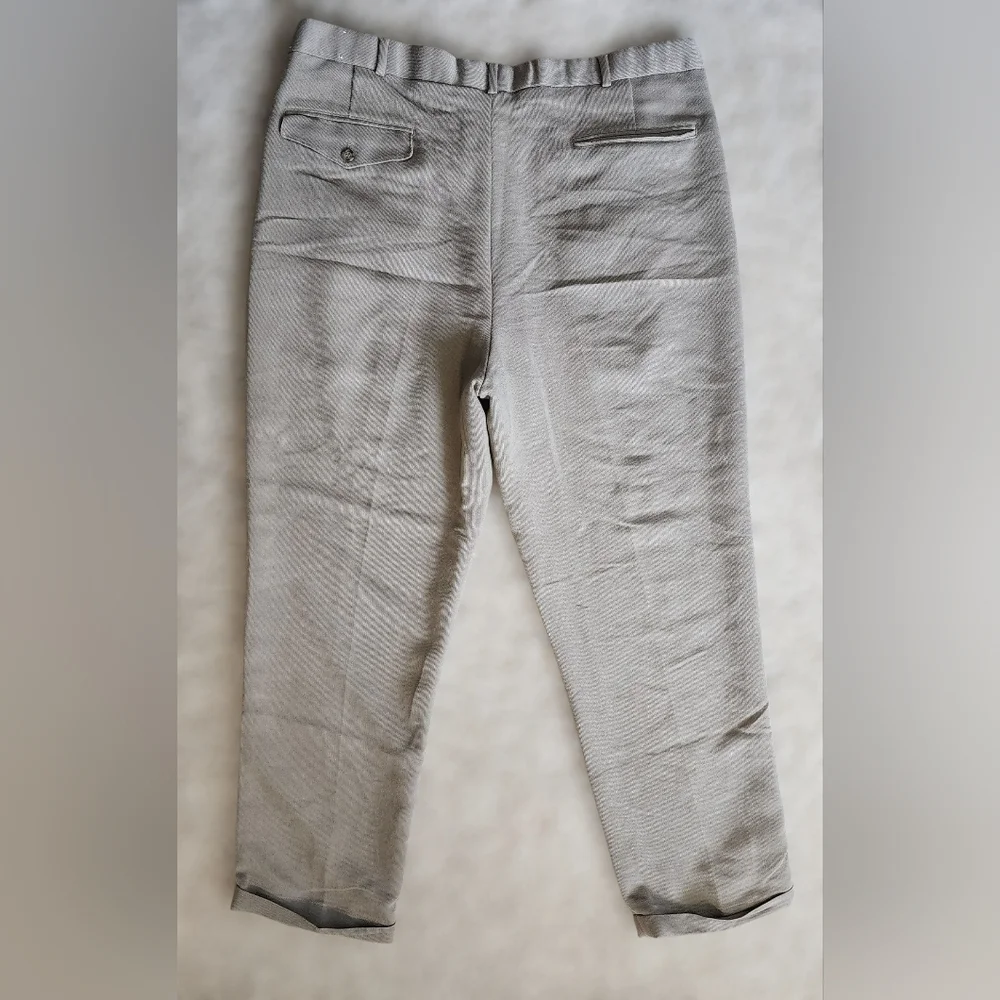 ​Vintage CLUB International Pleated Trousers Size 40 High Waisted‎ Soft